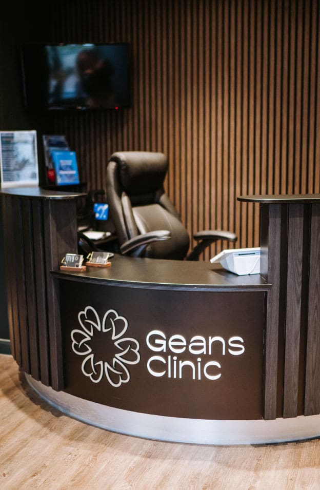 Geans Clinic - Reception Desk