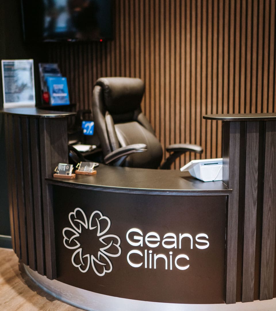 Geans Clinic - Reception Desk